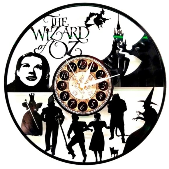 SPOT51.COM Other - The WIZARD of OZ vinyl record clock